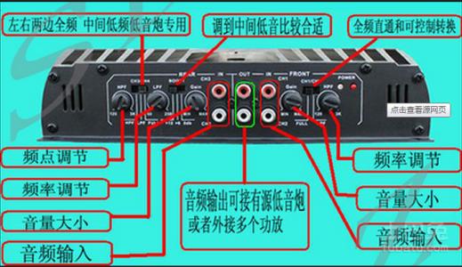 低音箱与功放连接图片大全_功放的低音_功放低音箱大全连接图片视频