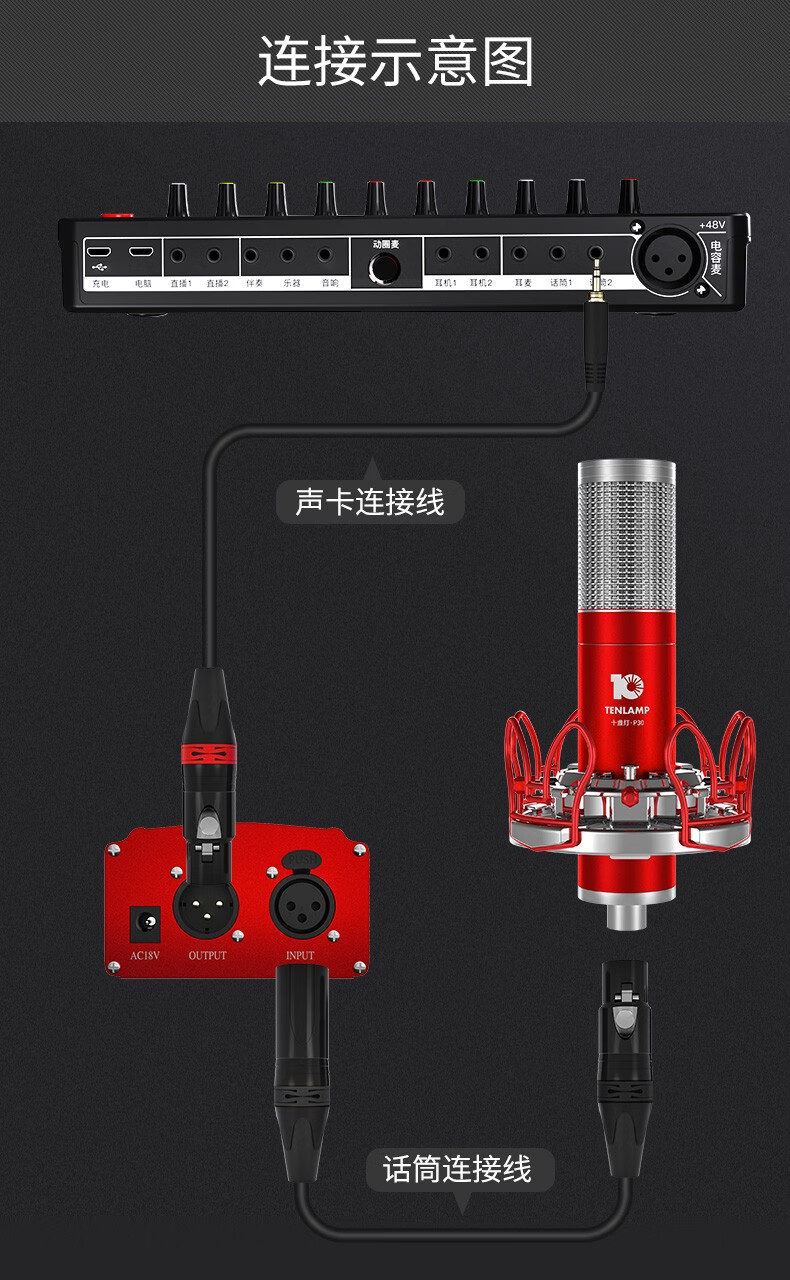 声卡连接家用音箱教程_家用声卡教程连接音箱怎么连接_家用声卡教程连接音箱视频